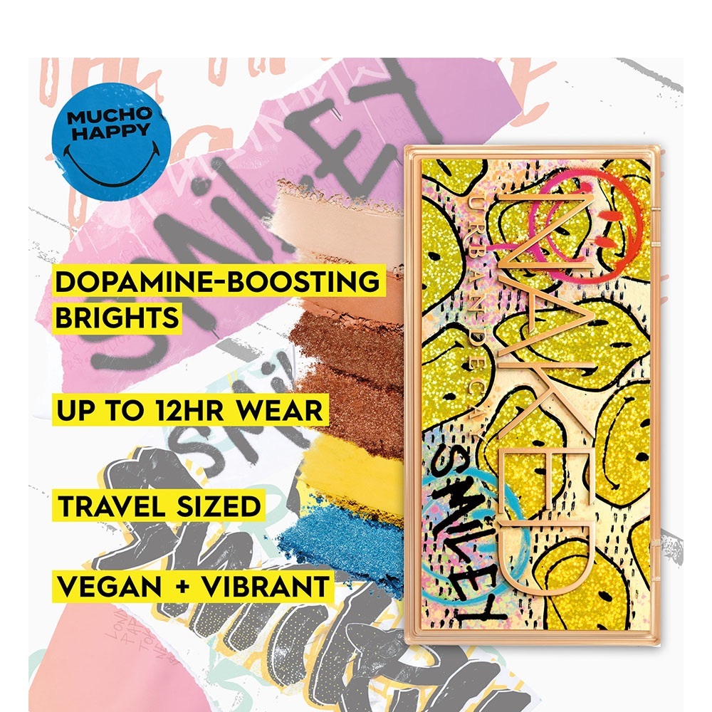 Urban Decay X Smiley Mucho Happy Eyeshadow Palette - Picture 6 of 7
